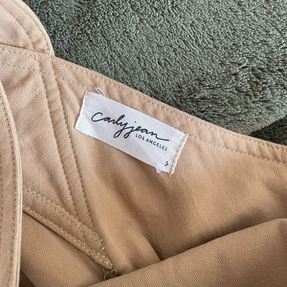 Carly Jean Los Angeles Tan Jumpsuit - Picture 6 of 6